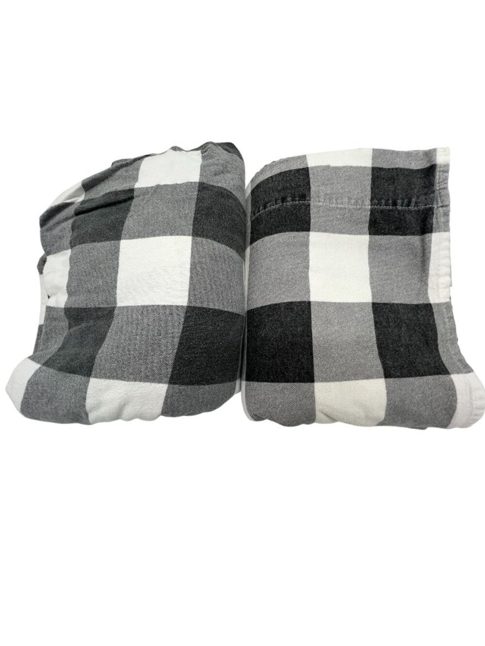 Huntington Home 100% Cotton Buffalo Check Fitted & Flat Queen Sheet Set